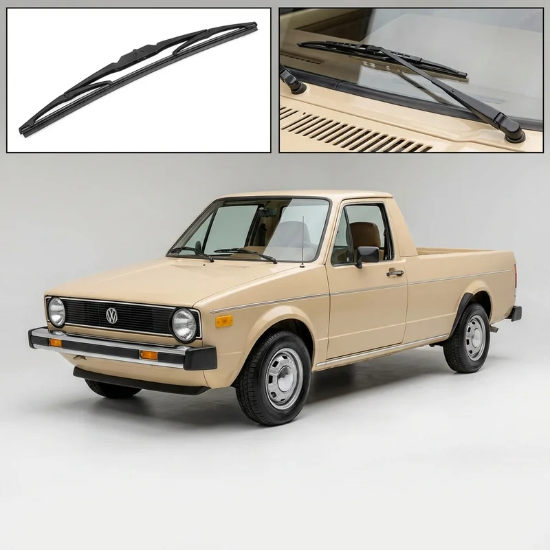 Driver Side Wiper Blade for Volkswagen Rabbit Pickup (1980 - 1983) - 1